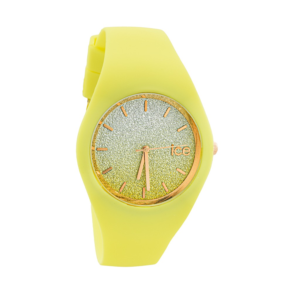 ساعت آیس ice watch اسپرت صفحه بزرگ اکلیلی زرد